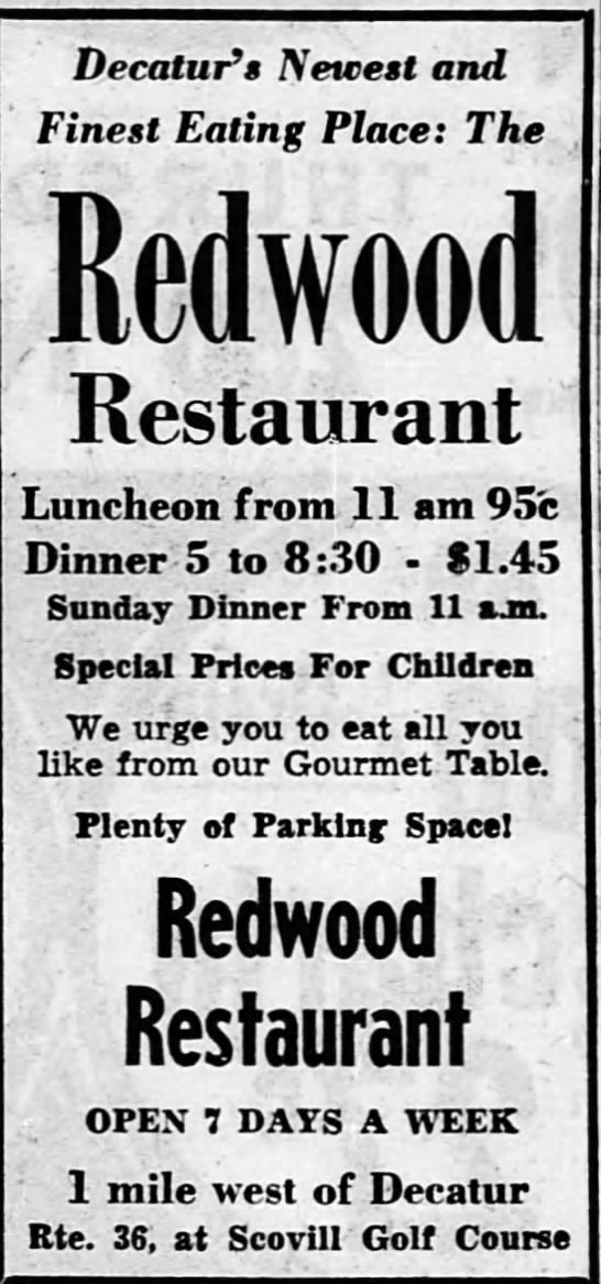 Redwood Restaurant